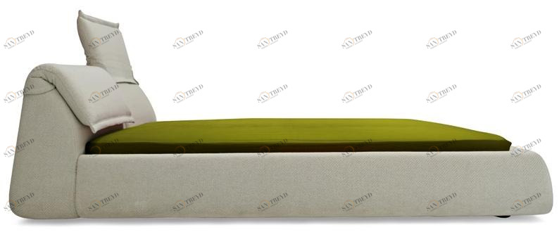 Moroso Тканевая двуспальная кровать с откидной спинкой Highlands sun-id-1373485