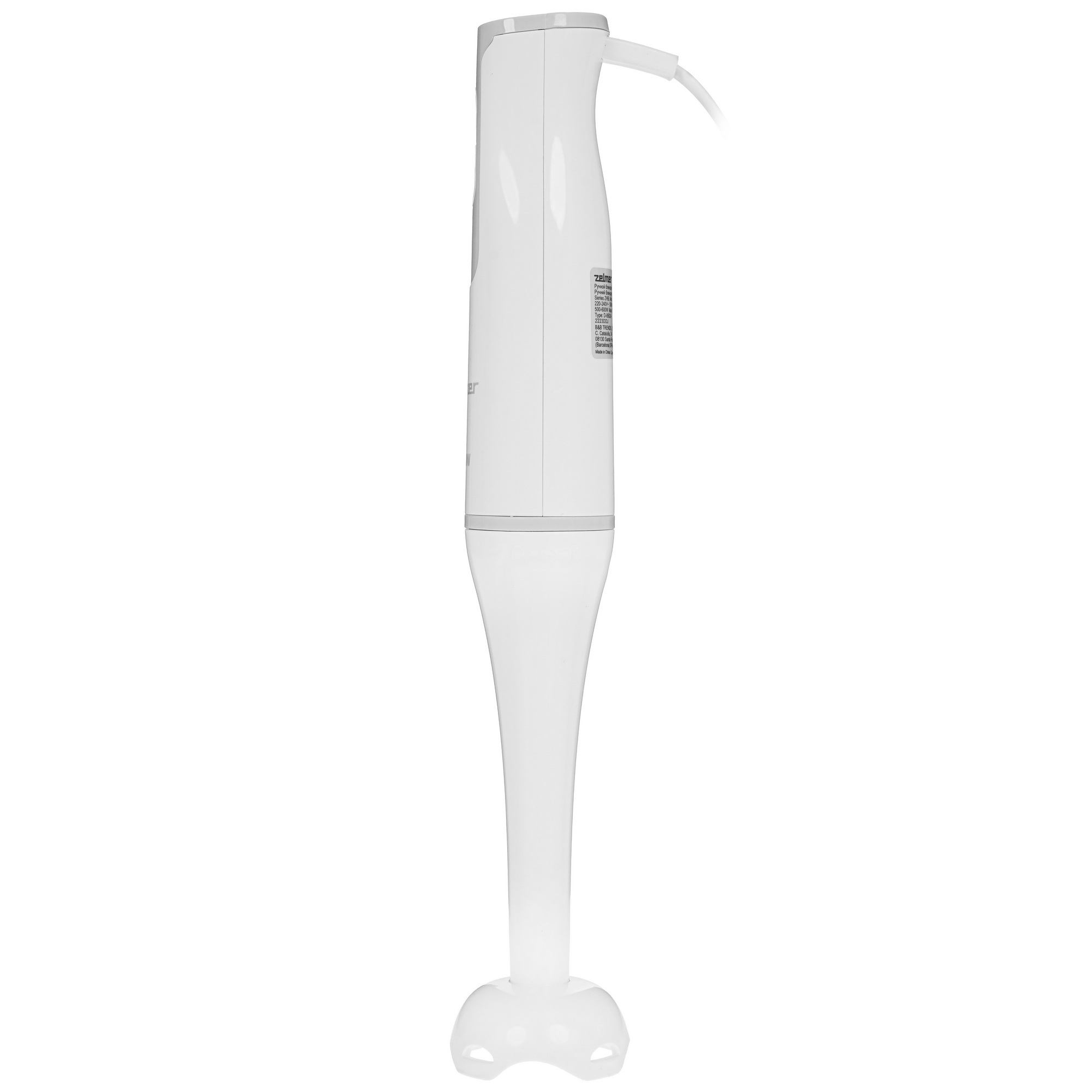 8197539 Блендер погружной Zelmer ZHB4550S белый STDN-0094702 - Вид №2