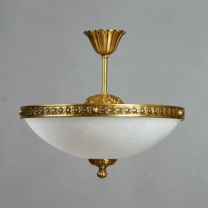 Потолочный светильник Ambiente Seville 02140/40 PL AB AMBIENTE ДИЗАЙНЕРСКИЕ, SEVILLE 201275 Белый;золото