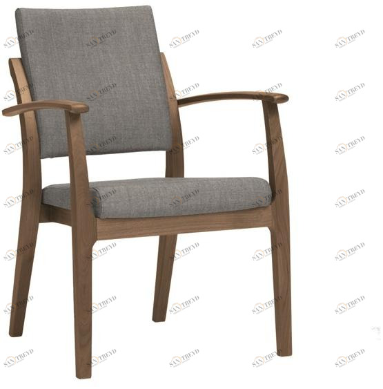 PIAVAL Штабелируемый тканевый стул с подлокотниками Mamy | contract 66-14/1 | 66-14/1n 66-14/1 ~ 66-14/1n