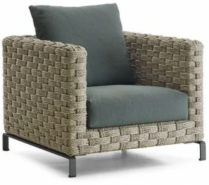 B&B Italia Outdoor Садовое кресло из текстиля с подлокотниками Ray outdoor