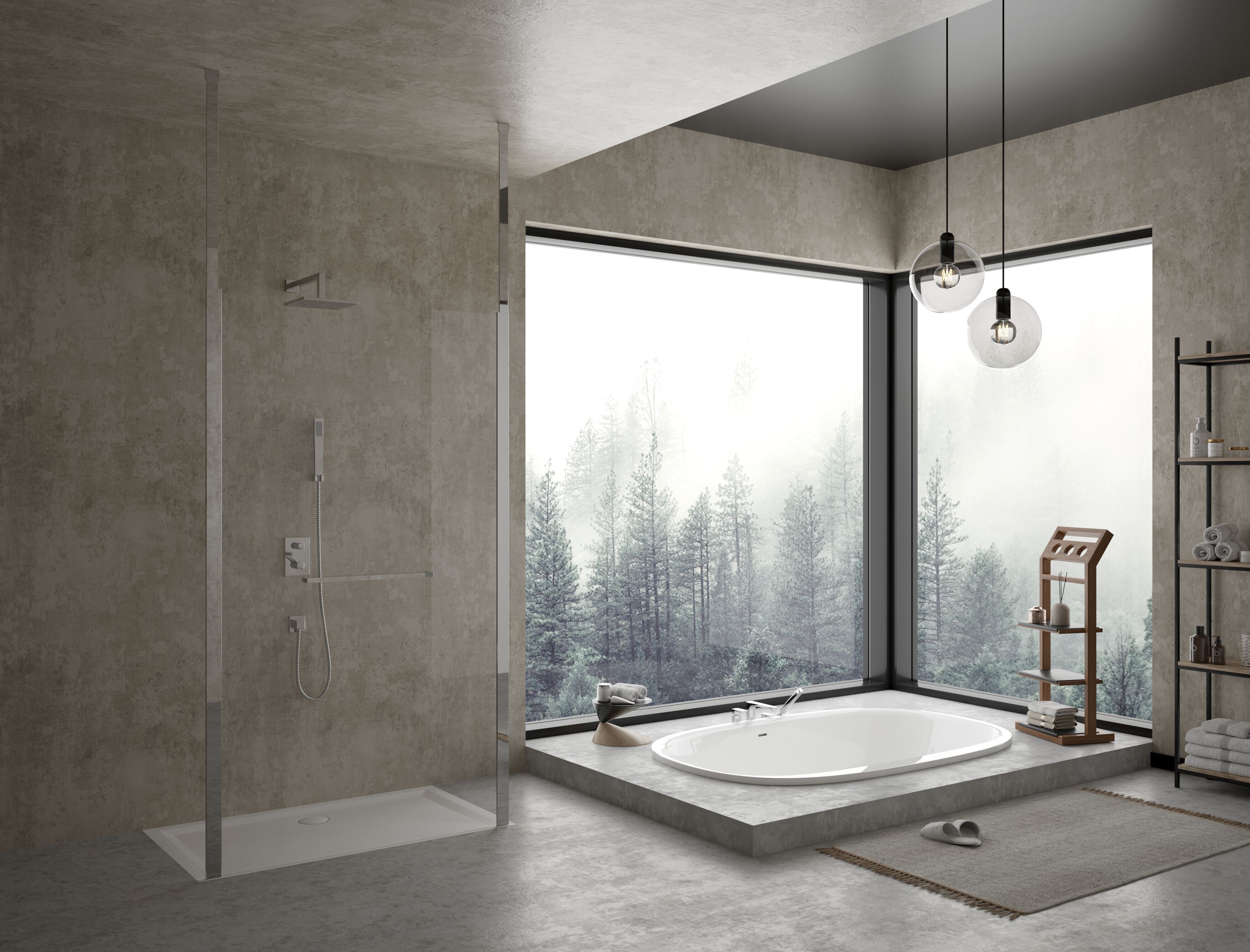 Утопленная акриловая овальная ванна HOESCH iSensi ARCH-00138436 - Вид №1