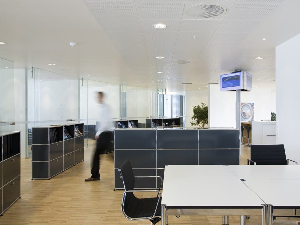 Металлический модульный низкий офисный шкаф USM USM Haller System ARCH-00017847 - Вид №12