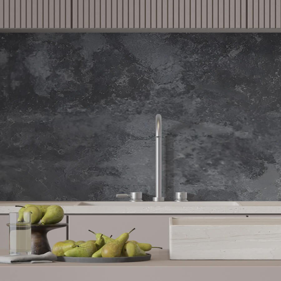 Панель PVC Stella Marble Бетон Блурро 2800*1200*1,2мм Стелла ПРО STSR-336 - Вид №4