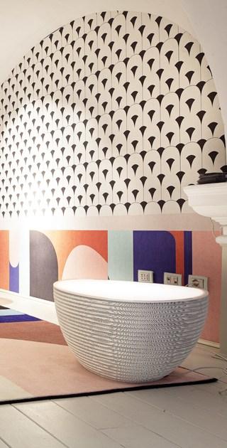 Staygreen Торшер / журнальный столик из крафт-бумаги Stone sun-id-1437768 - Вид №2