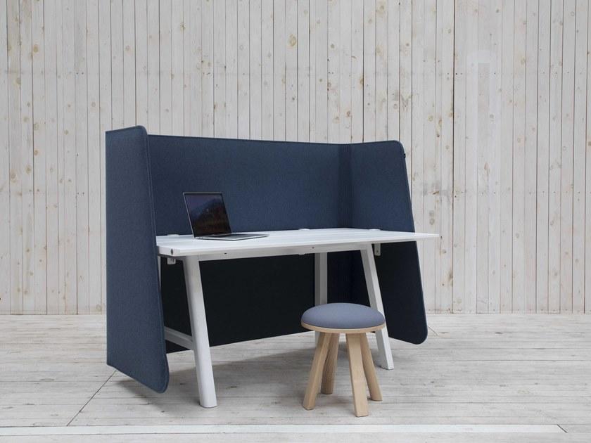 BuzziSpace Звукопоглощающая перегородка стола Buzziwrap sun-id-1510214 - Вид №3