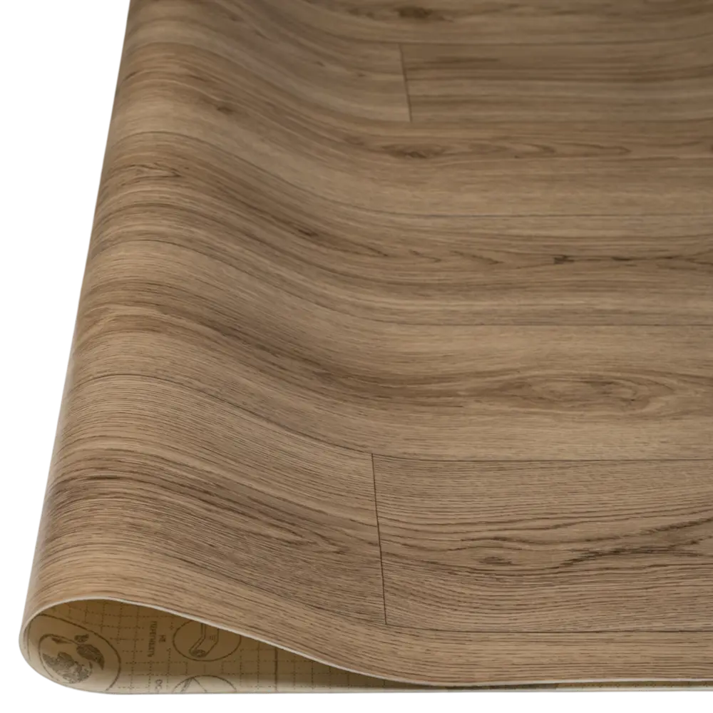 Линолеум полукоммерческий KREAFORTA «Велье» бежевый под дерево 32 класс 3 м 89436102 STLM-1579560 - Вид №3