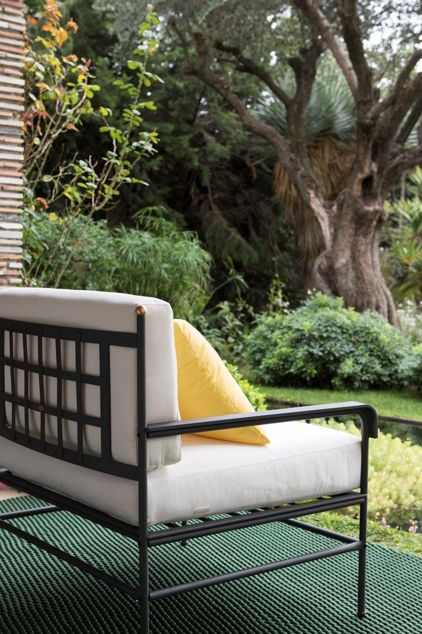Unopiù Садовый диван из оцинкованного железа и акриловой ткани Toscana Todi - Вид №7