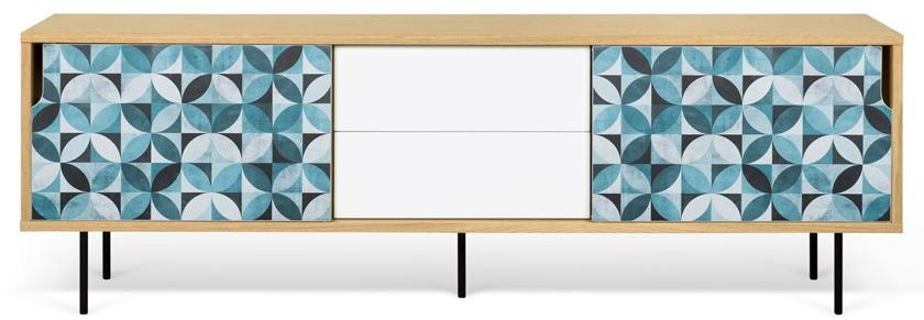 TemaHome Комод с раздвижными дверцами и ящиками Dann sun-id-1422229 - Вид №1