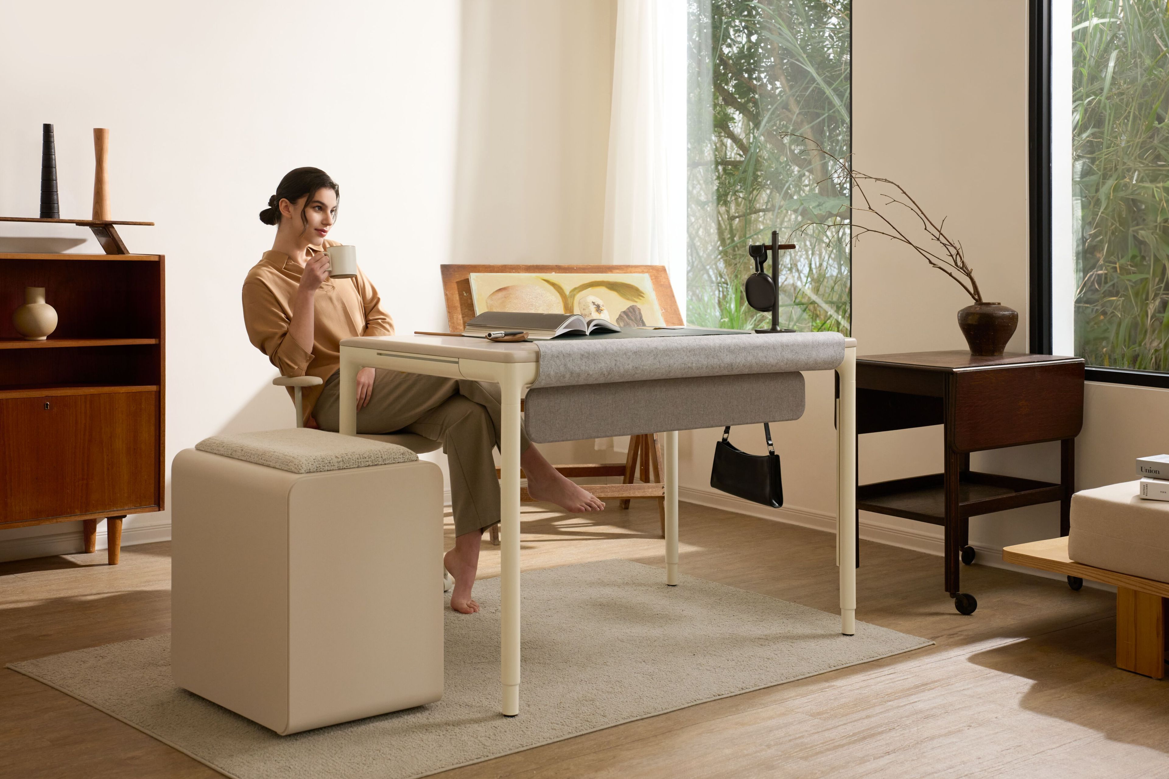 Регулируемый по высоте стол из фанеры Beflo TENON MINI ARCH-00086176 - Вид №12