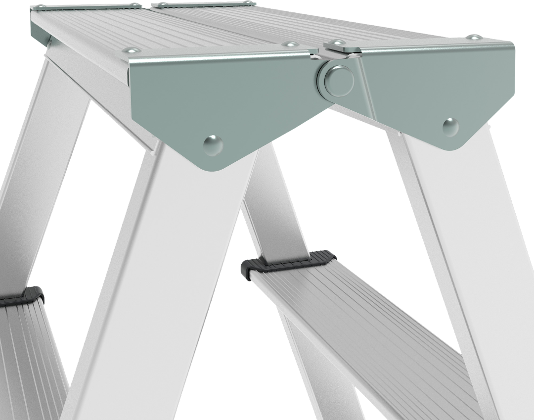 Стремянка двухсекционная Новая Высота NV 1120 9278676 STDN-0010715 - Вид №4