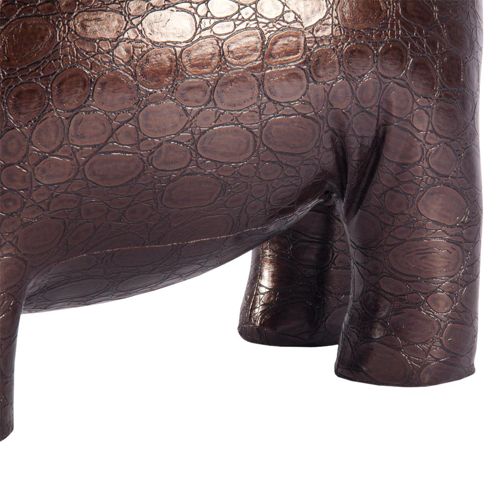 74129 Банкетка Пуф Бегемот малый Шоколад BOGACHO 4627138152652 - Вид №4