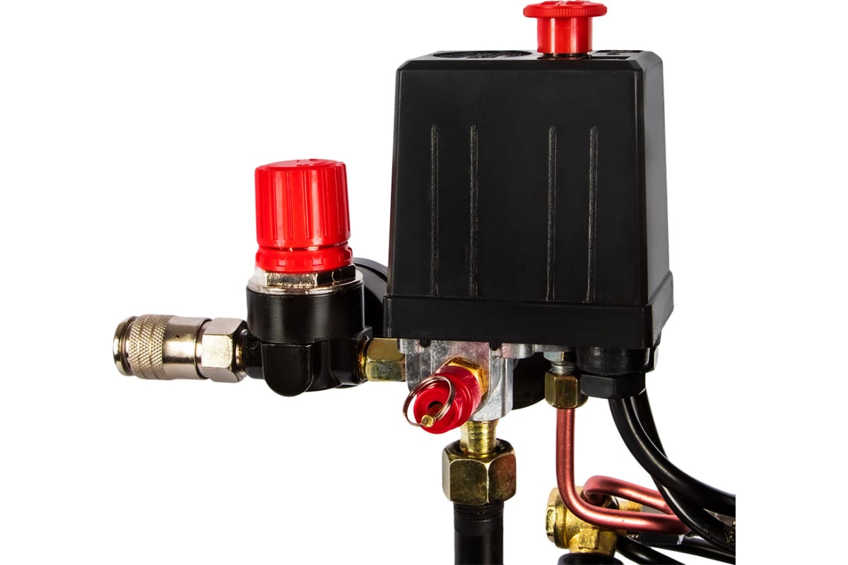 Компрессор поршневой безмасляный Quattro Elementi PACIFIC 24-200 9014347 STDN-0009168 - Вид №2