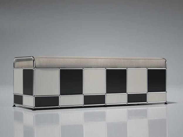 Стальная скамья USM TESSELLATE ARCH-00000624 - Вид №2