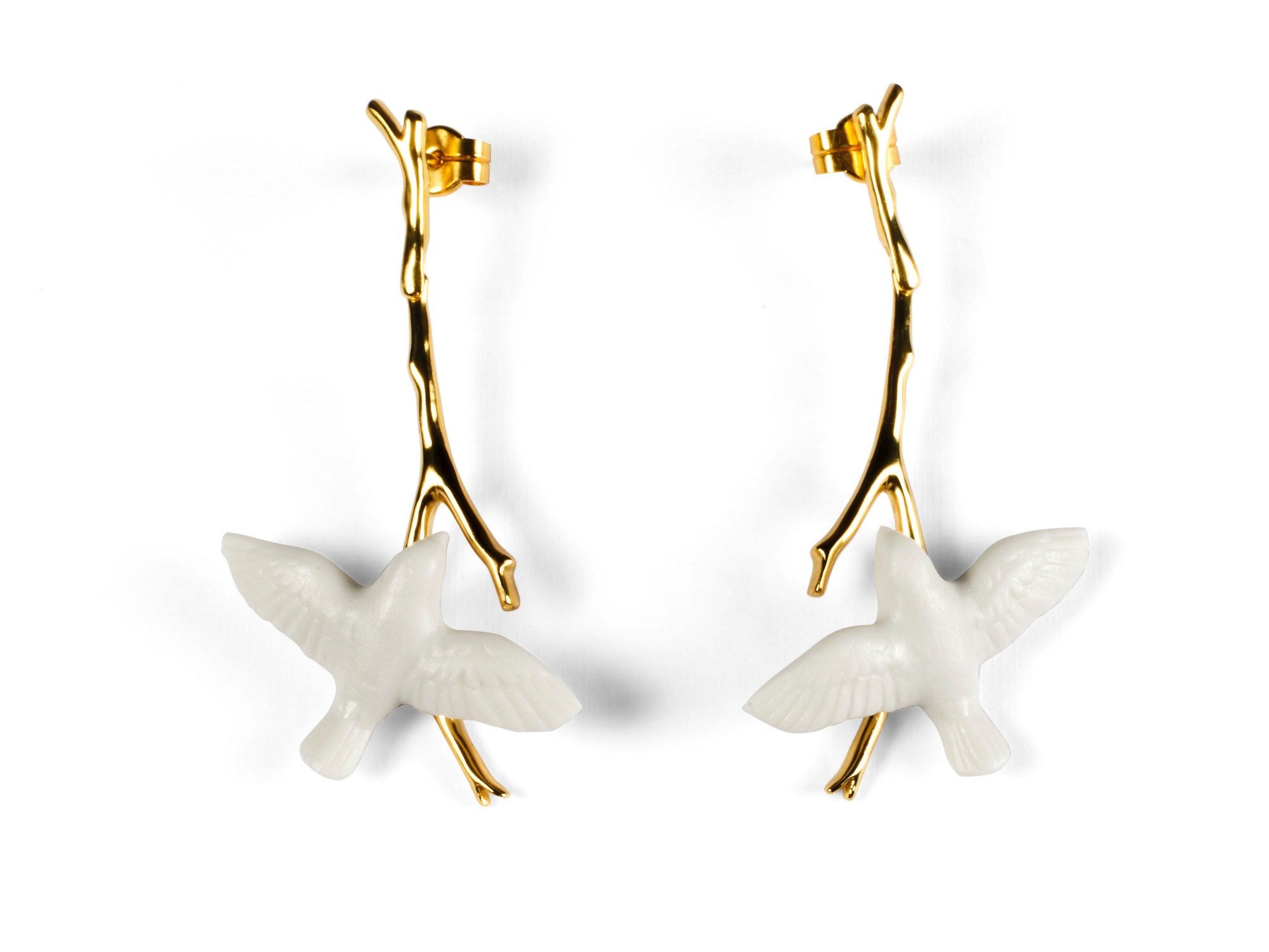 Серьги из фарфора Lladró Magic Forest ARCH-00059923