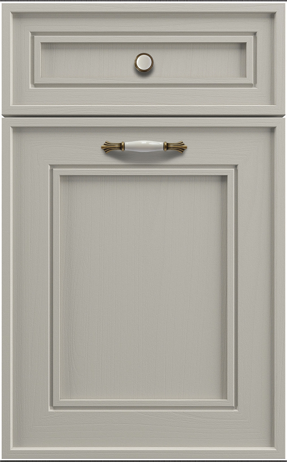 Фасады для кухни Кристиан Фрезеровка «Кристиан» Дуб Дайд Серый №256 SIDAK SIST3469-7909