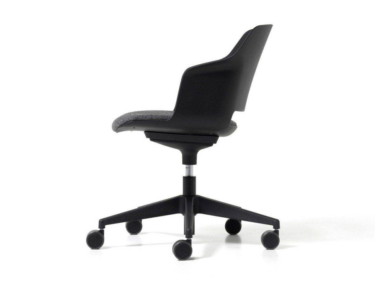 Регулируемое по высоте офисное кресло из полипропилена с колесами Diemme Clop ARCH-00108113 - Вид №2
