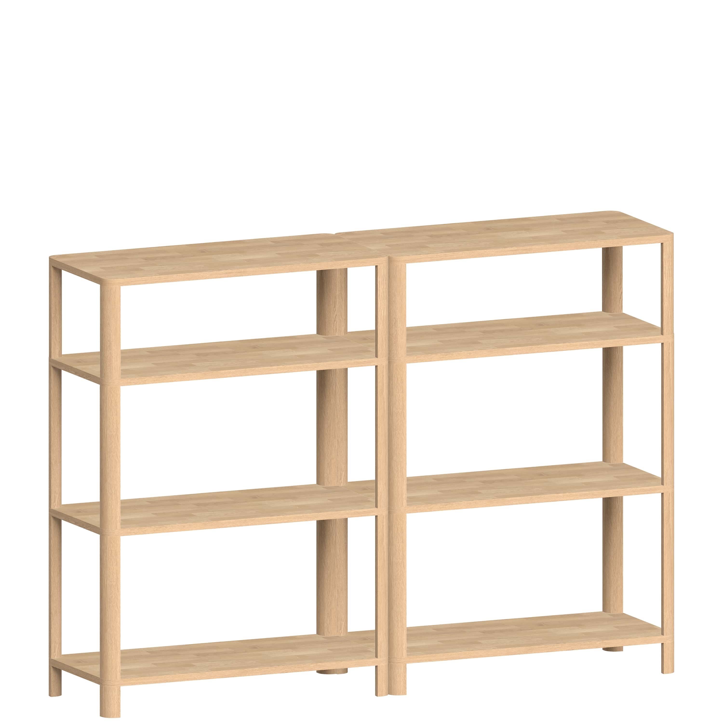 Секционный шкаф из массива дерева с раздвижными дверями Woodendot Cloe ARCH-00109210 - Вид №5