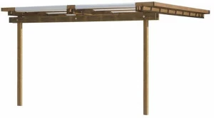 Unopiù Пристроенная пергола из клееной сосны Classique