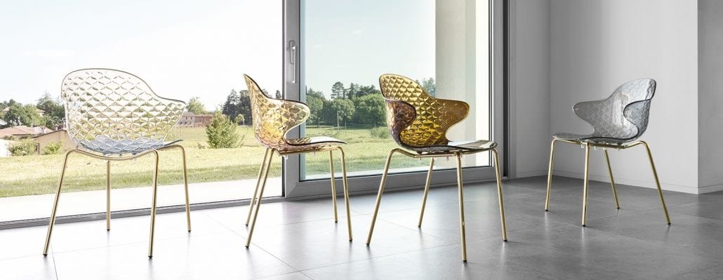 Штабелируемый стул из поликарбоната с подлокотниками Calligaris SAINT TROPEZ ARCH-00070800 - Вид №4