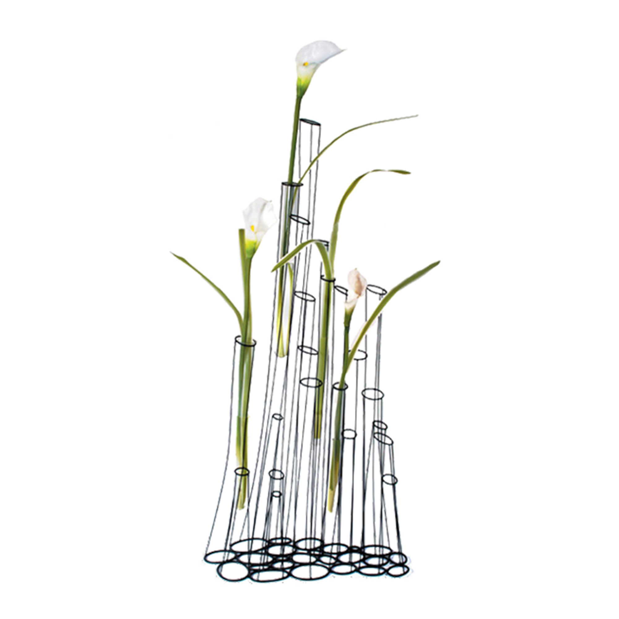 2000000062877 Напольная ваза Crokkis 22 колбы COSMO RED 