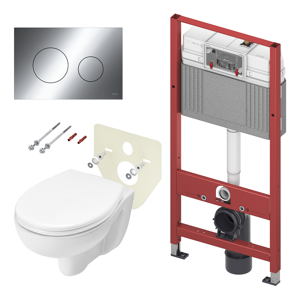K440921.WC1 Комплекты из инсталляций, панелей смыва и унитазов ТЕСЕ V04 Tece 