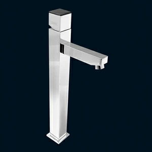 Однорычажный смеситель для раковины с высоким изливом 51.102C MAIER KROMATIC KUB