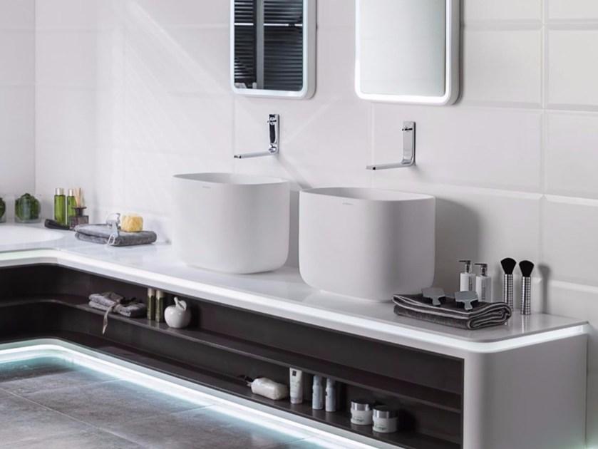 Накладная раковина на столешницу  овальная KRION UNIQUE sun-id-1426579 - Вид №1