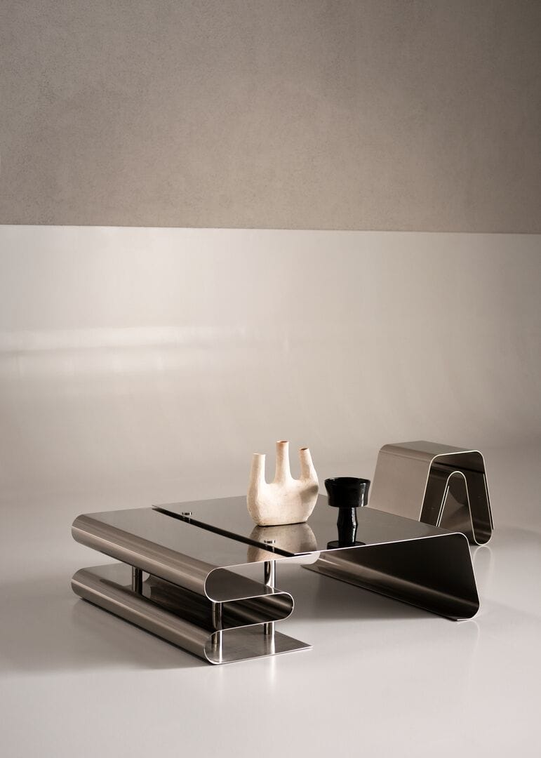 Квадратный низкий журнальный столик Baxter Dune ARCH-00151581 - Вид №3