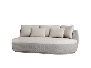 Веревочный модульный садовый диван