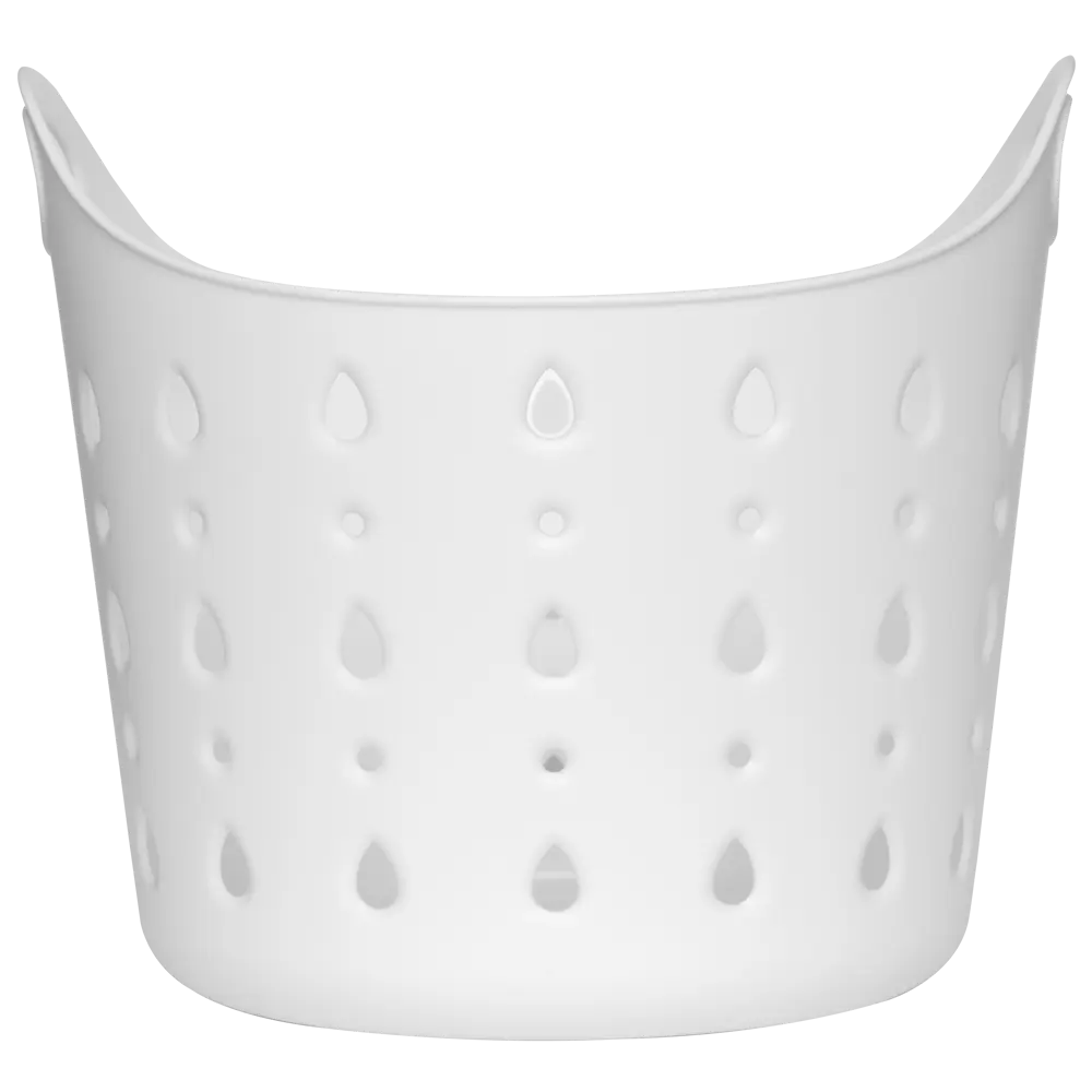 Корзина для белья Berossi CubaLibra ИК 74901000 10 л цвет снежно-белый STLM-2146866 - Вид №1