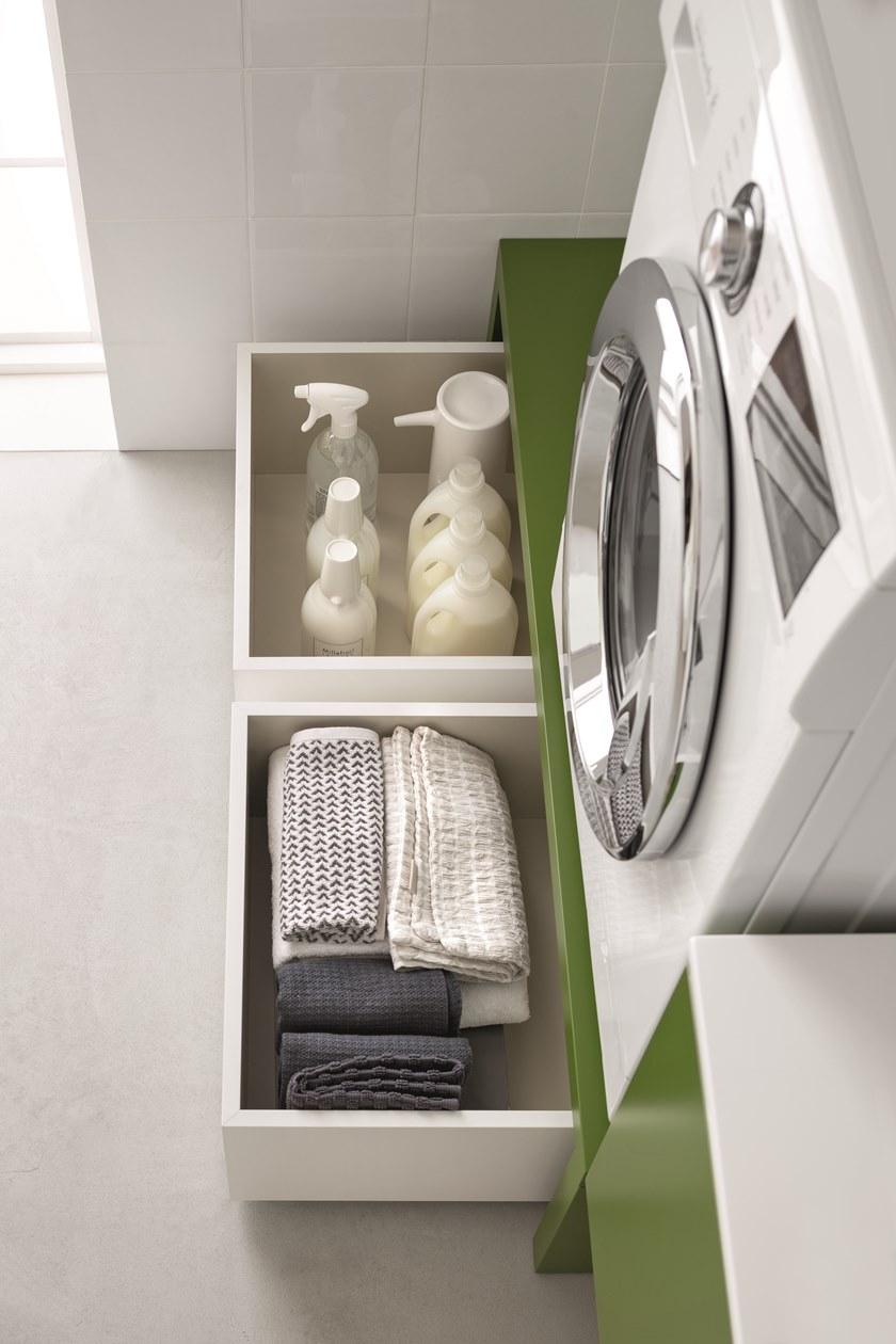 ARBLU Лакированный шкаф для стирки стиральной машины sun-id-1424857 - Вид №4