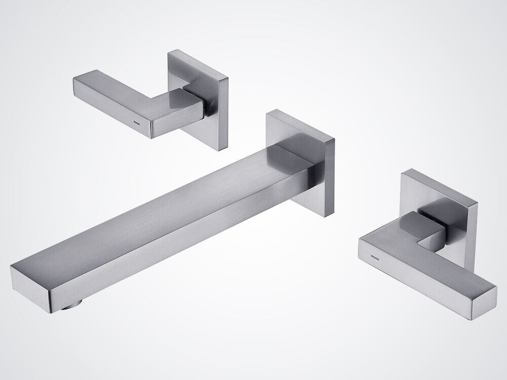 Настенный смеситель для раковины с 3 отверстиями Fontana Showers MONTAUBAN ARCH-00043562