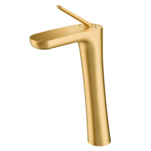 00885972 Однорычажный высокий излив матовая медь для ванной комнаты Docol DOCOL KAILA