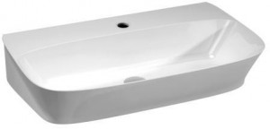 PRLP07545T0M Подвесная раковина настенная прямоугольная Azzurra Ceramica Prua белая