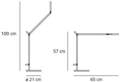 Artemide Настольная лампа регулируемая светодиодная с зажимом Demetra sun-id-1478566 - Вид №1