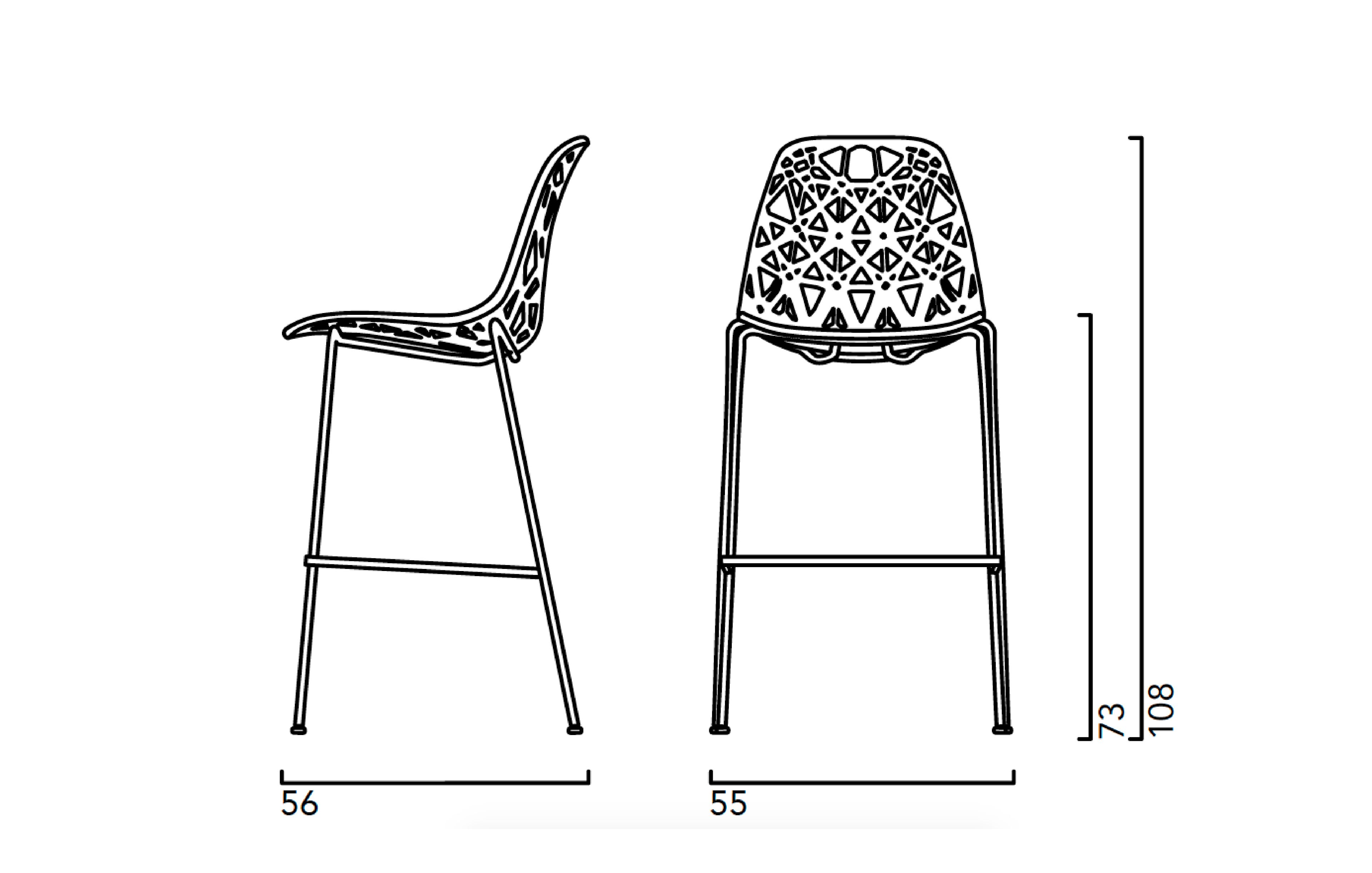 Табурет Crassevig Nett ARCH-00137442 - Вид №8