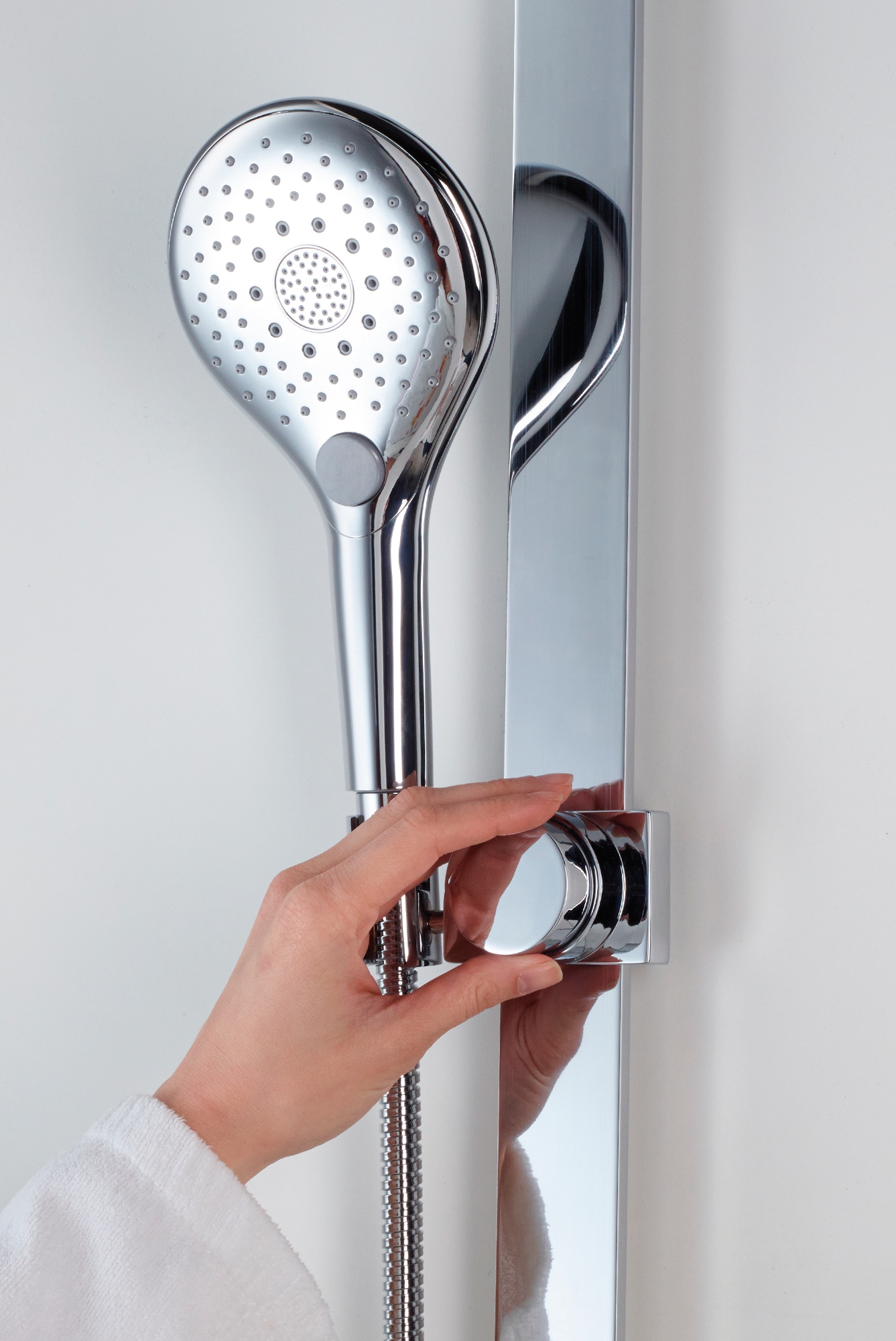 DD4001 Душевые комплекты SYNCRONIA SLIDE RAIL Ø 120 mm BOSSINI  - Вид №1