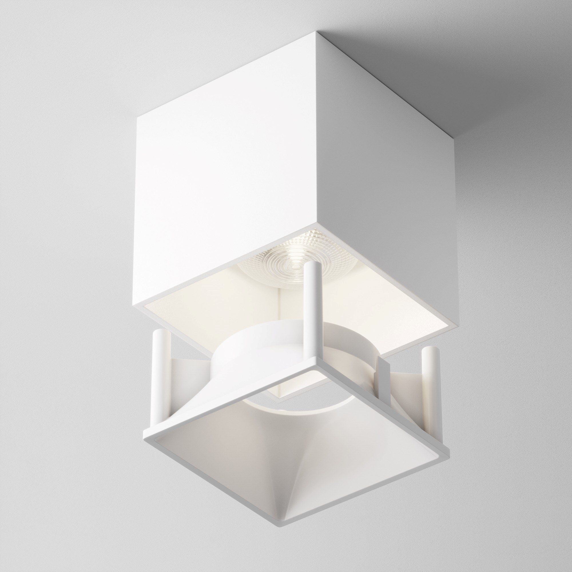 Металлический квадратный светодиодный прожектор с регулируемой яркостью Maytoni Альфа ARCH-00002021 - Вид №16