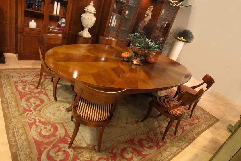 Morelato Стол овальный раздвижной в вишне Biedermeier Art. 5775 - Вид №4