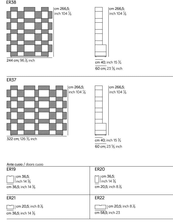 Секционный книжный шкаф из металла Amura ересь ARCH-00041312 - Вид №9