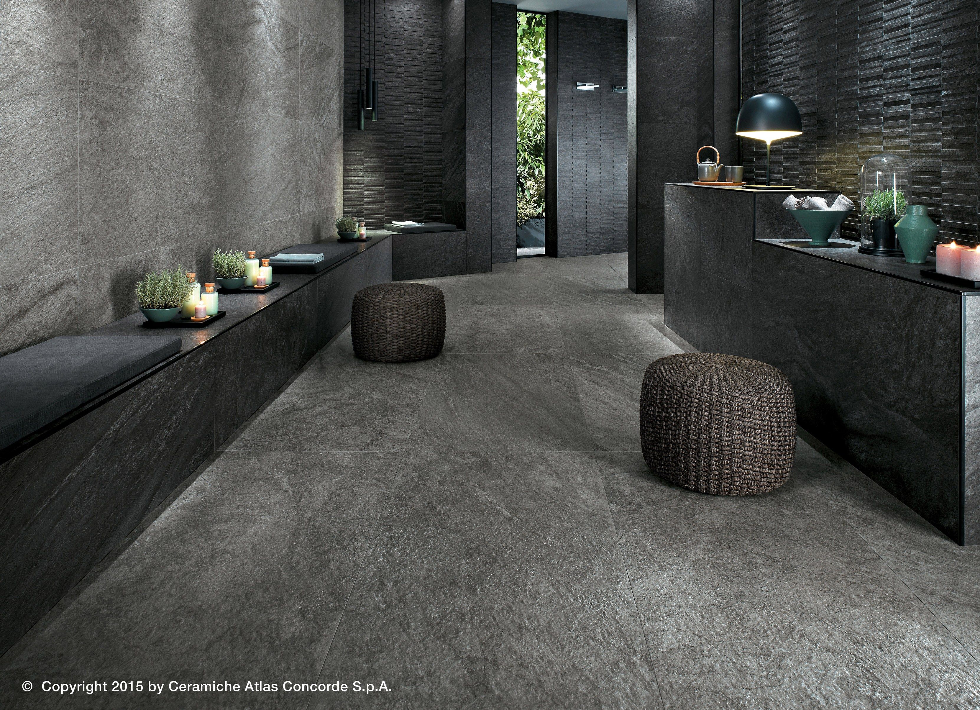 Белое керамическое покрытие с эффектом камня Atlas Concorde ARCH-00075165 - Вид №7