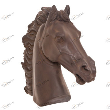 Статуэтка коричневая Horse Head PUSHA PUSHA 062717 Коричневый 