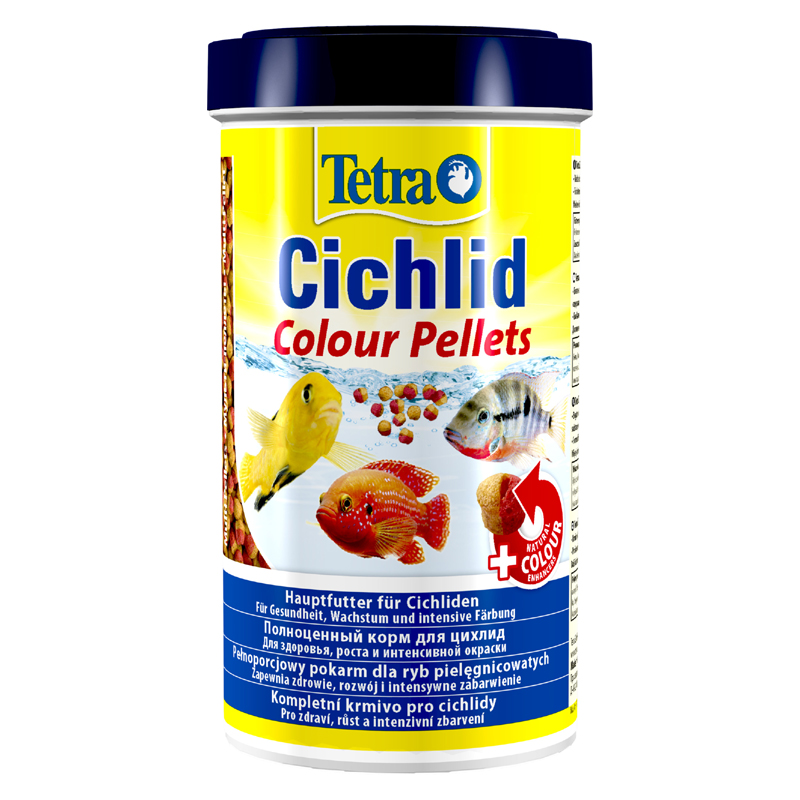 ПР0016172 Корм для рыб Cichlid Colour для всех видов цихлид для улучшения окраса 500мл TETRA 