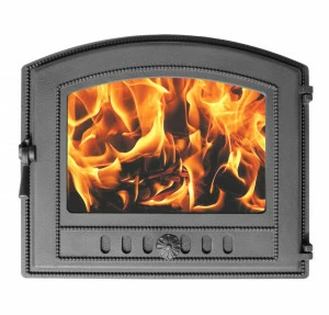 Дверка каминная Везувий 224 со стеклом