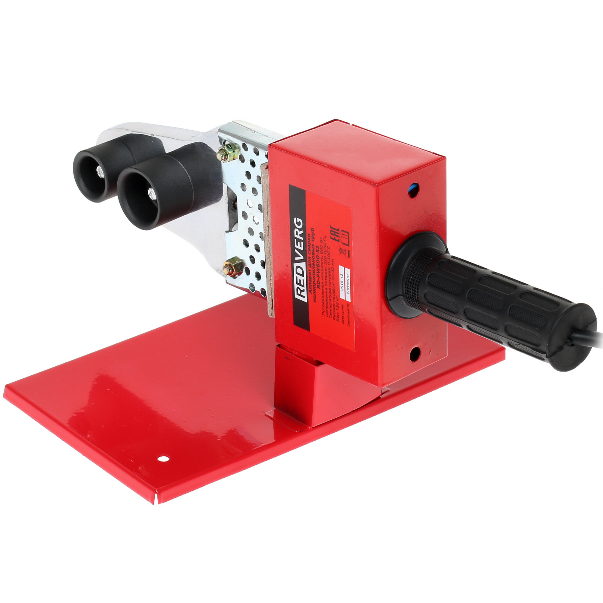 Сварочный аппарат для полипропиленовых труб RedVerg RD-PW600-32 8106664 STDN-0140923 - Вид №1