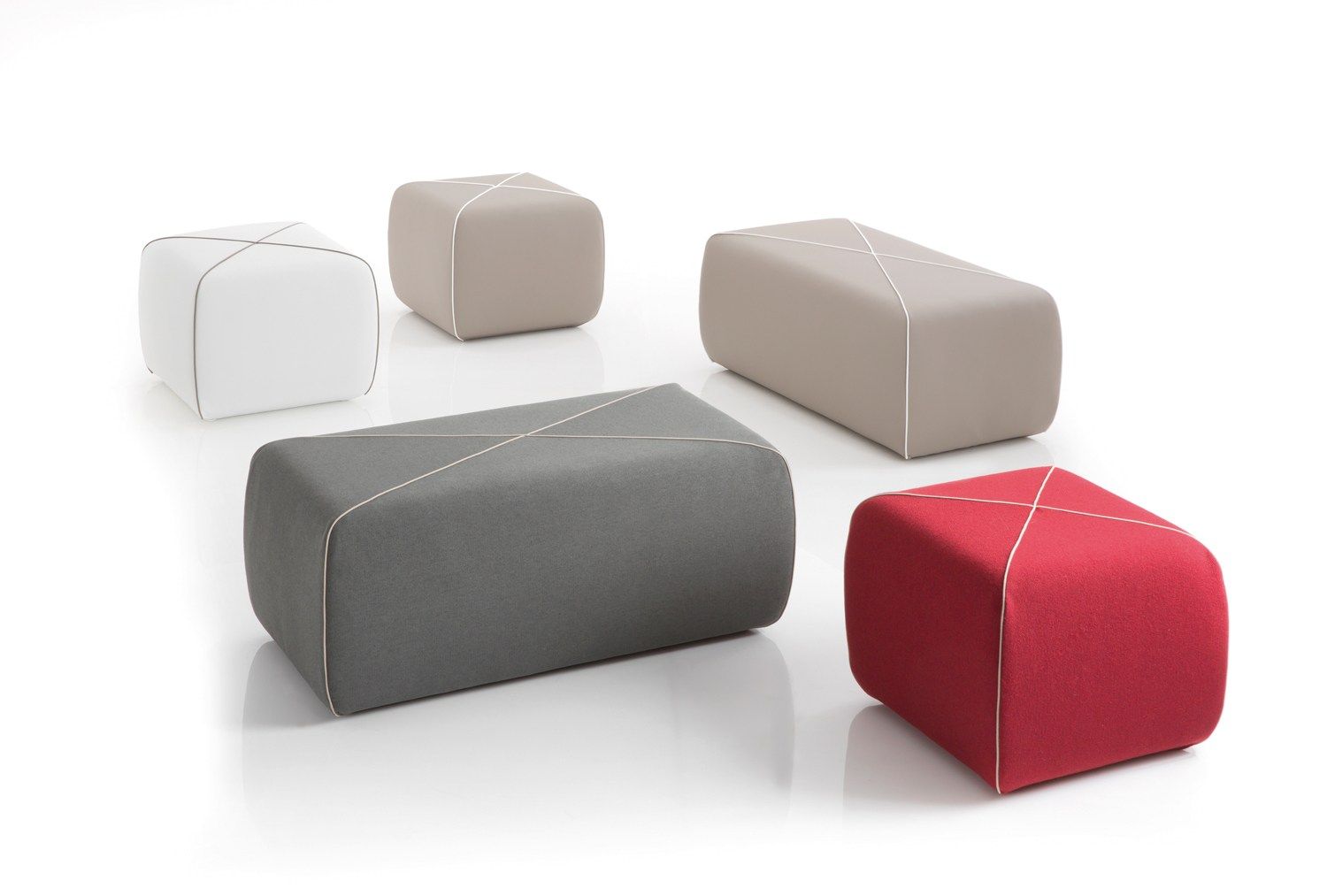 Пуф B-LINE CROSSED ARCH-00059442 - Вид №5