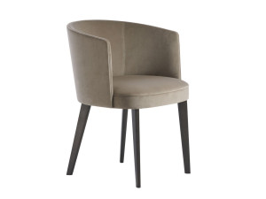 Тканевое кресло с подлокотниками