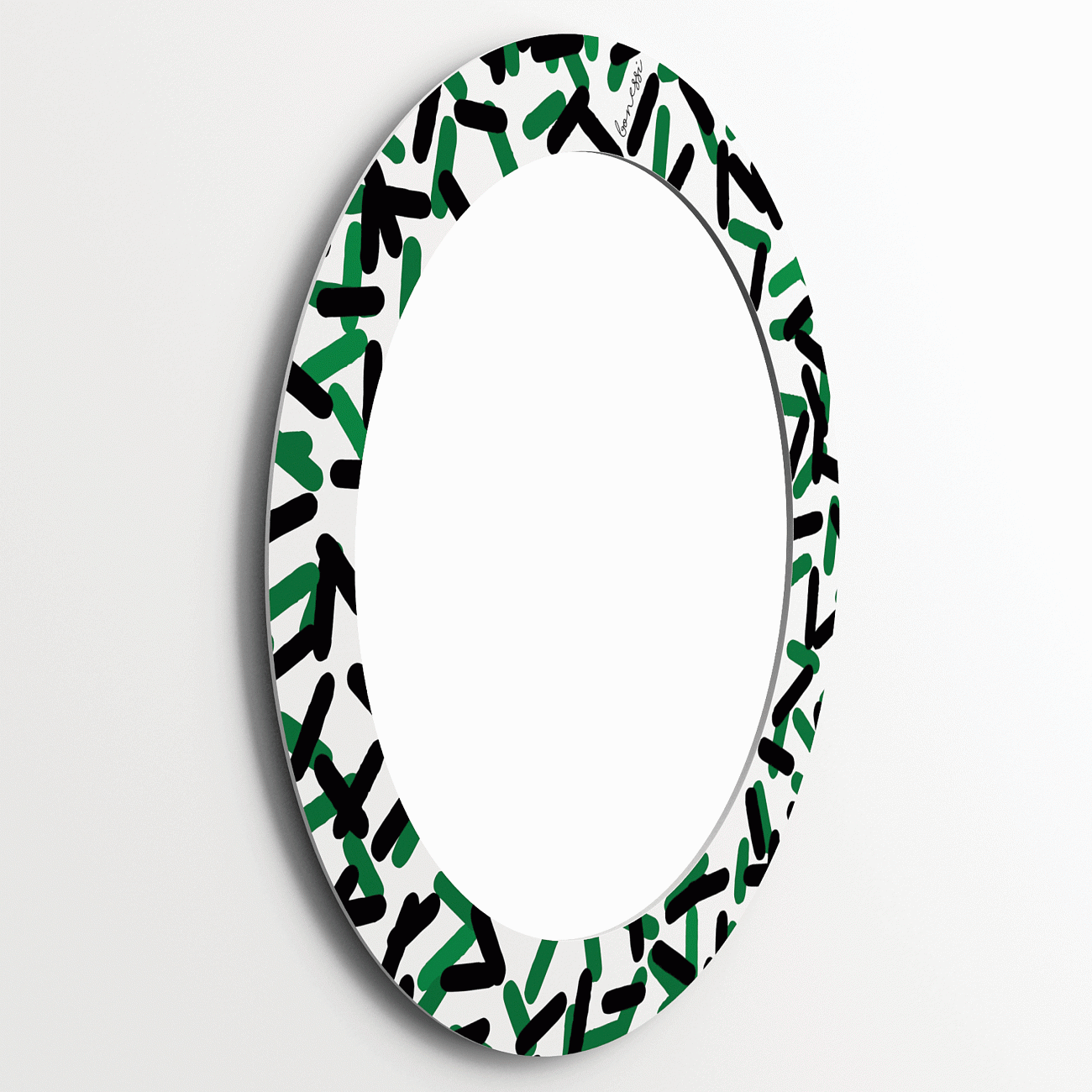 Зеркало круглое с принтом Pills BONESSI PRINT BY BONESSI 081625 Разноцветный  - Вид №1