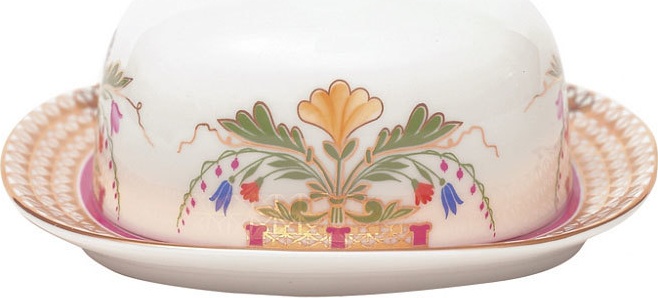 10599552 Маслёнка Фарфоровая Императорский фарфоровый завод Россия 